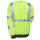 Men's Lime Green High-Visibility Work Sweatshirt